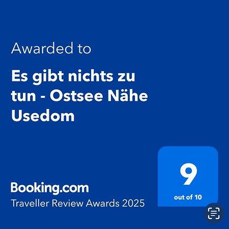 Es Gibt Nichts Zu Tun - Ostsee Naehe Usedom Spantekow エクステリア 写真